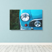 Klassiek Mini Austin Canvas (Insitu (Houten vloer))