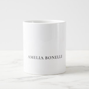 Klassiek Minimalistisch Professioneel Eenvoudig Extra Grote Beker
