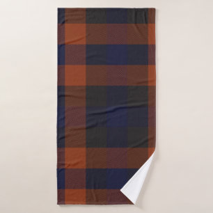 Klassiek modern Pset Tartan Naadloos Patroon. appa Badhanddoek