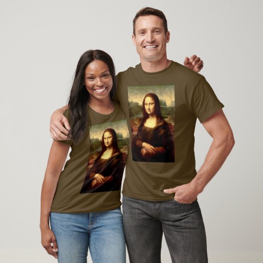 Klassiek Mona Lisa T-shirt (Unisex)