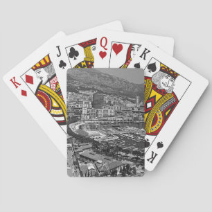 Klassiek Monaco Monte-Carlo Gezicht Jigsaw Puz Pokerkaarten