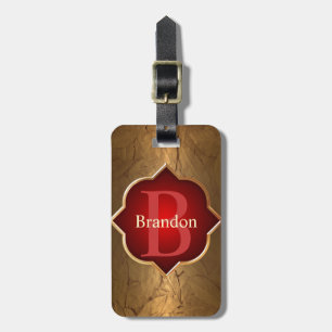 Klassiek Monogram Bagagelabel