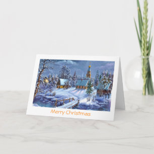 Klassiek, mooi kerstcadeautje afbeelding feestdagen kaart