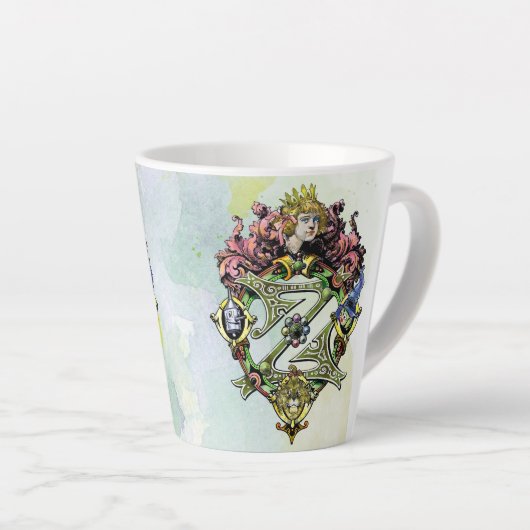 Klassiek mooie Tovenaar van Oz Royalty-theebeker Latte Mok (Rechterhoek)