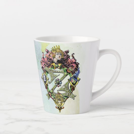 Klassiek mooie Tovenaar van Oz Royalty-theebeker Latte Mok (Rechts)