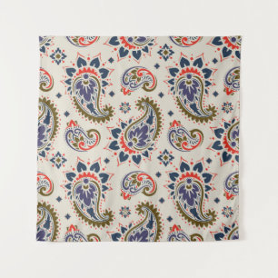 Klassiek naadloos paisley patroon ontwerp. wandkleed