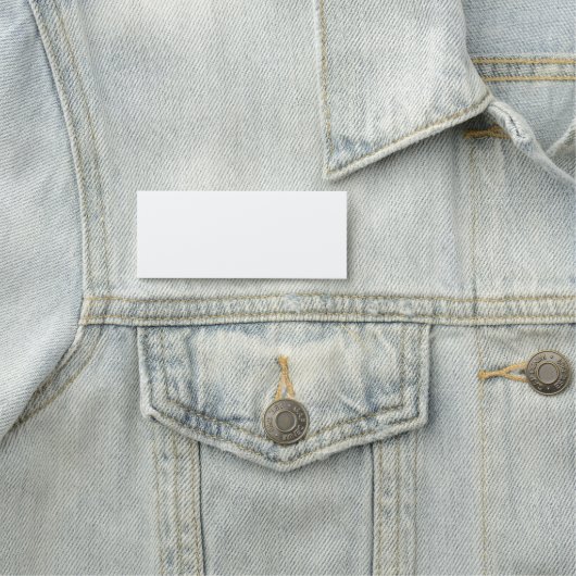 Klassiek Naamkaartje Naamplaatje (In situ)