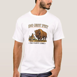 Klassiek Nationaal Park Humor Bizon Wilde Natuur I T-shirt