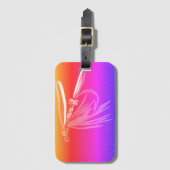 Klassiek natte Bagagelabel (Voorkant (verticaal))