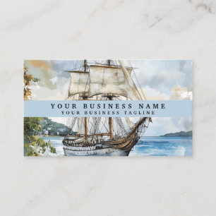 Klassiek nautisch Visitekaartje Maritime Pro
