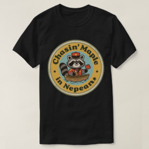 Klassiek Nepean Ontario Wasbeer Cadeau T-shirt