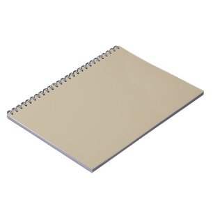 Klassiek Notitieboek   Minimalistische Beige   Pre
