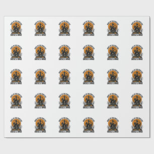 Klassiek Ongeluks Huis Onrustige Doden Halloween K Cadeaupapier