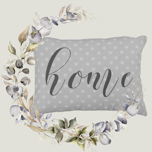 Klassiek ontwerp "Home" Accent Kussen
