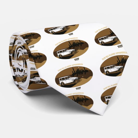 Klassiek ontwerp stropdas (Opgerold)