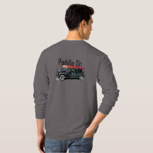 Klassiek ontwerp van de auto met peddel - Lange ba