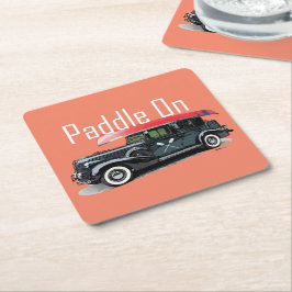 Klassiek ontwerp van de auto - Onderzetter met vie