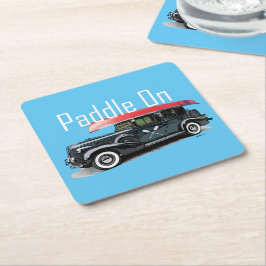 Klassiek ontwerp van de auto - Onderzetter met vie