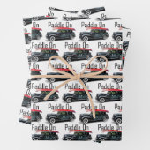 Klassiek ontwerp van de auto - Papier met onmiddel Inpakpapier Vel (In situ)