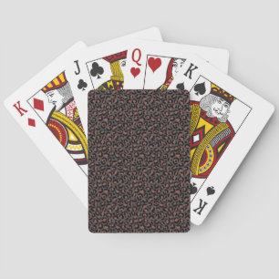 Klassiek ontwerp van de Leopard-reeks 2 Pokerkaarten