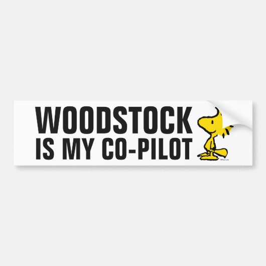 Klassiek ontwerp van Woodstock Bumpersticker (Voorkant)