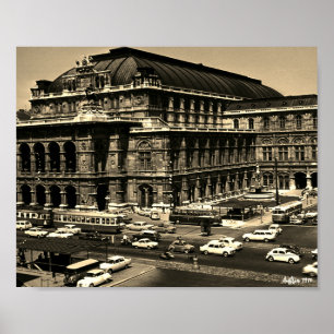 Klassiek Oostenrijk Wenen Staatsoper opera Poster