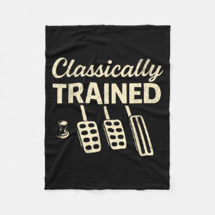 Klassiek opgeleid met handmatige dimmer-autopedale fleece deken