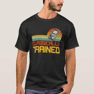 Klassiek opgeleide game-omloop t-shirt