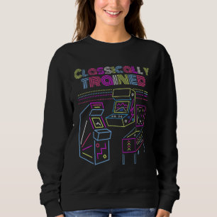 Klassiek opgeleide gamer Retro Old School Arcade Trui