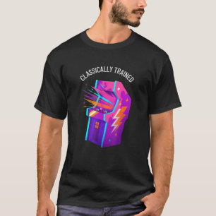Klassiek opgeleide videogame met arcaderetro t-shirt
