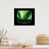 Klassiek Optimisme-Poster Poster (Keuken)