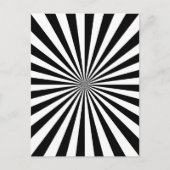 Klassiek optisch draaiend wielontwerp voor het bar briefkaart (Voorkant)