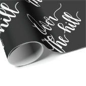 Klassiek over de helling van de partij cadeaupapier (Rol Hoek)