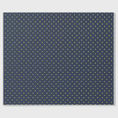 Klassiek papier met polka stippen rol (Vlak)