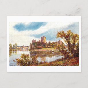 Klassiek Pembroke Castle, Wales Briefkaart
