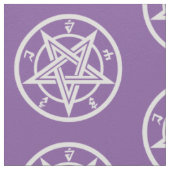 Klassiek pentagramsymbool stof (Close Up)