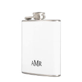 Klassiek Persoonlijk Monogram Heupfles (Links)