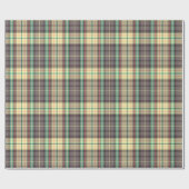 Klassiek plaid ontwerp cadeaupapier (Vlak)