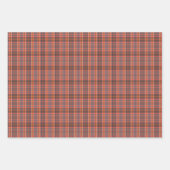 Klassiek plaid ontwerp inpakpapier vel (Voorkant 3)
