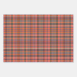 Klassiek plaid ontwerp inpakpapier vel