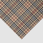 Klassiek plaid ontwerp tissuepapier (Detail)