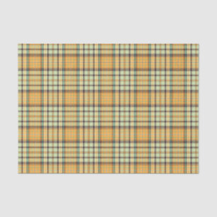 Klassiek plaid ontwerp tissuepapier