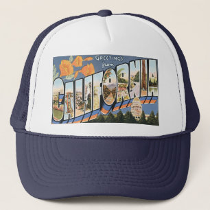 Klassiek reizen, Groeten uit California-klaprozen Trucker Pet