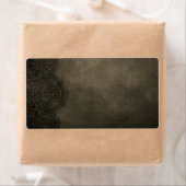 Klassiek retouradres-label etiket (Insitu)