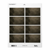 Klassiek retouradres-label etiket (Full Sheet)