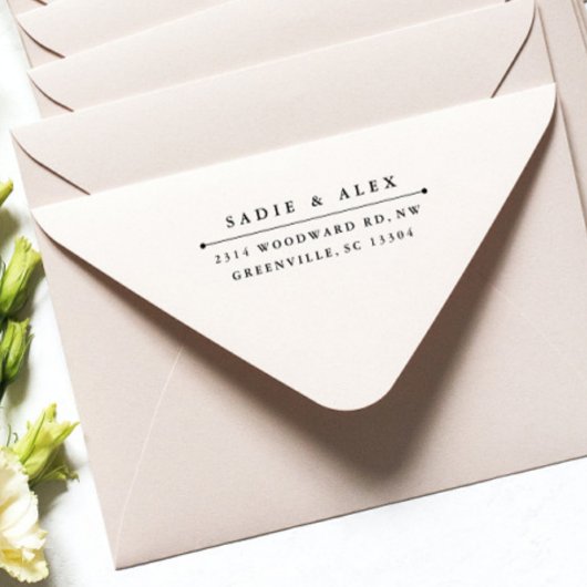 Klassiek retouradres 	rubberstempel