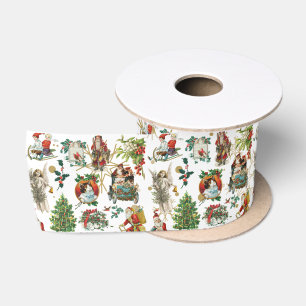Klassiek Retro Festieve Kerstvakantie Lint
