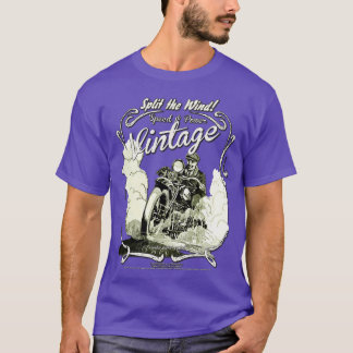 Klassiek Retro Motorfiets cadeau T-shirt