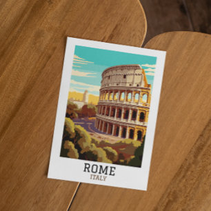 Klassiek Rome Italië Colosseum Historisch Briefkaart