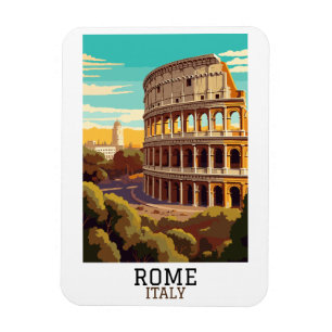 Klassiek Rome Italië Colosseum Historisch Magneet
